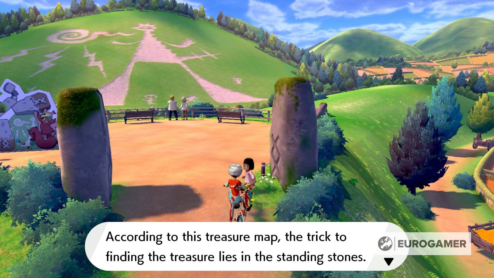 Pokémon Sword and Shield Turffield treasure riddle solution how to